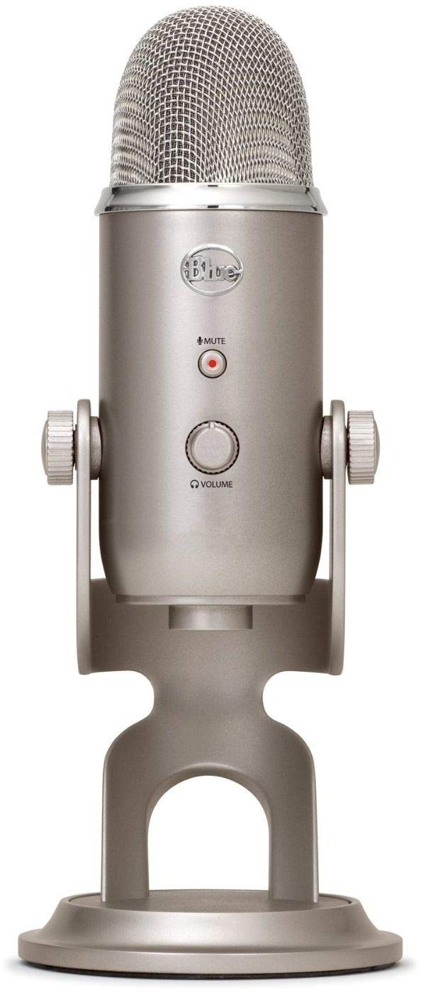 BLUE Yeti USB Condenser Microphone - Platinum