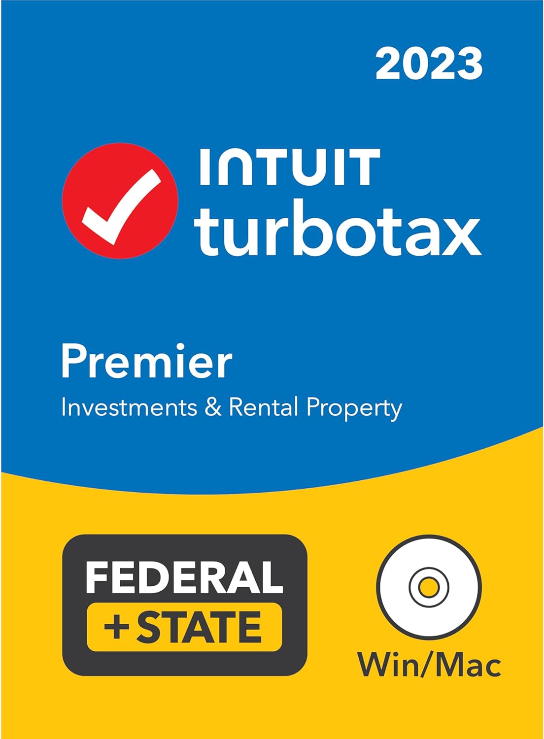 TurboTax Premier 2023 Tax Software, Federal & State Tax Return [Amazon Exclusive] [PC/Mac Download]
